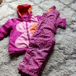 Girls size 110 Hanna Andersson snow set